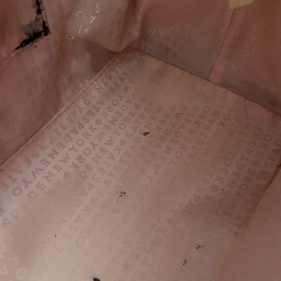 Kate Spade Tote. French navy. Used - Picture 5 of 8